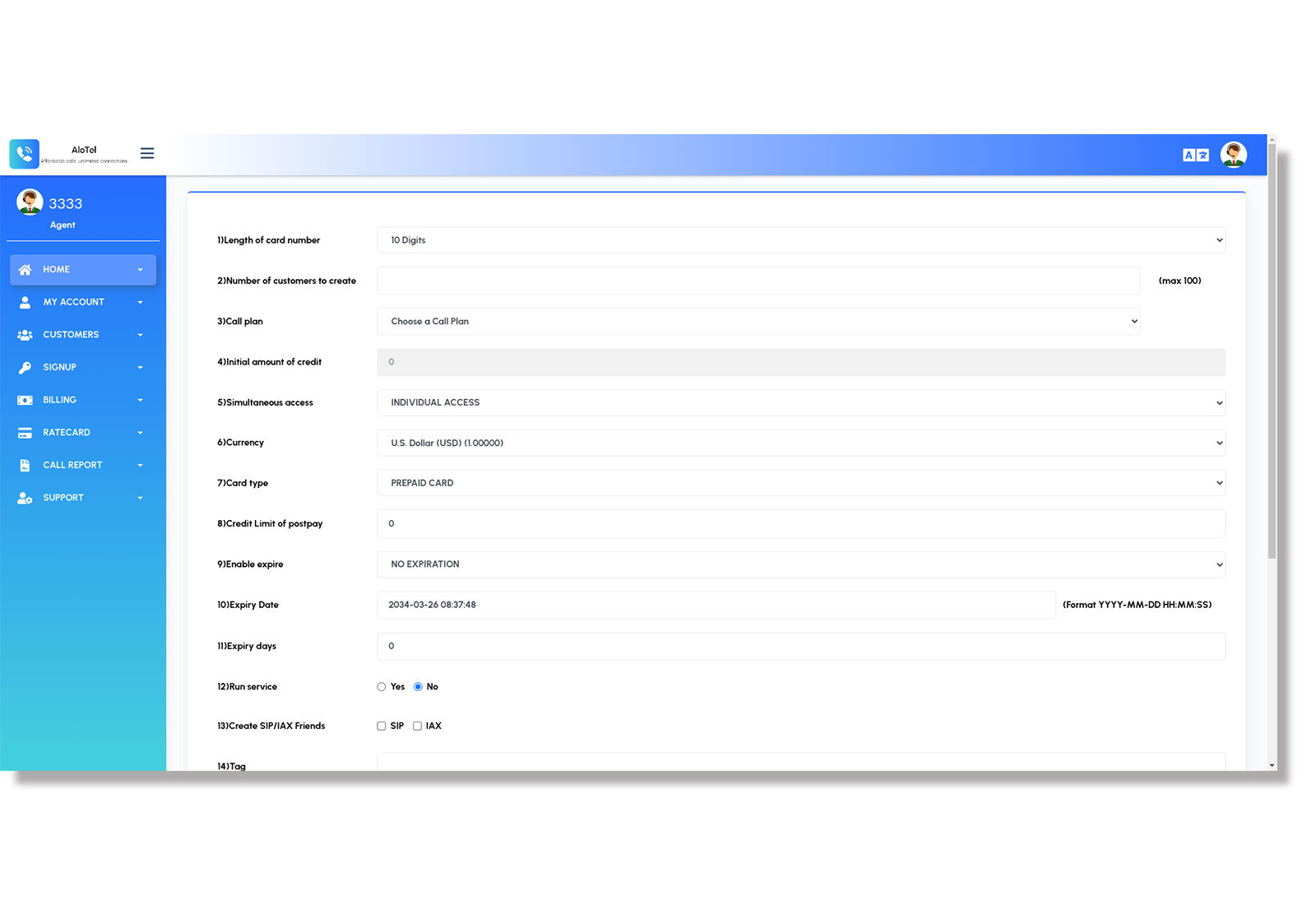 Generate-customer