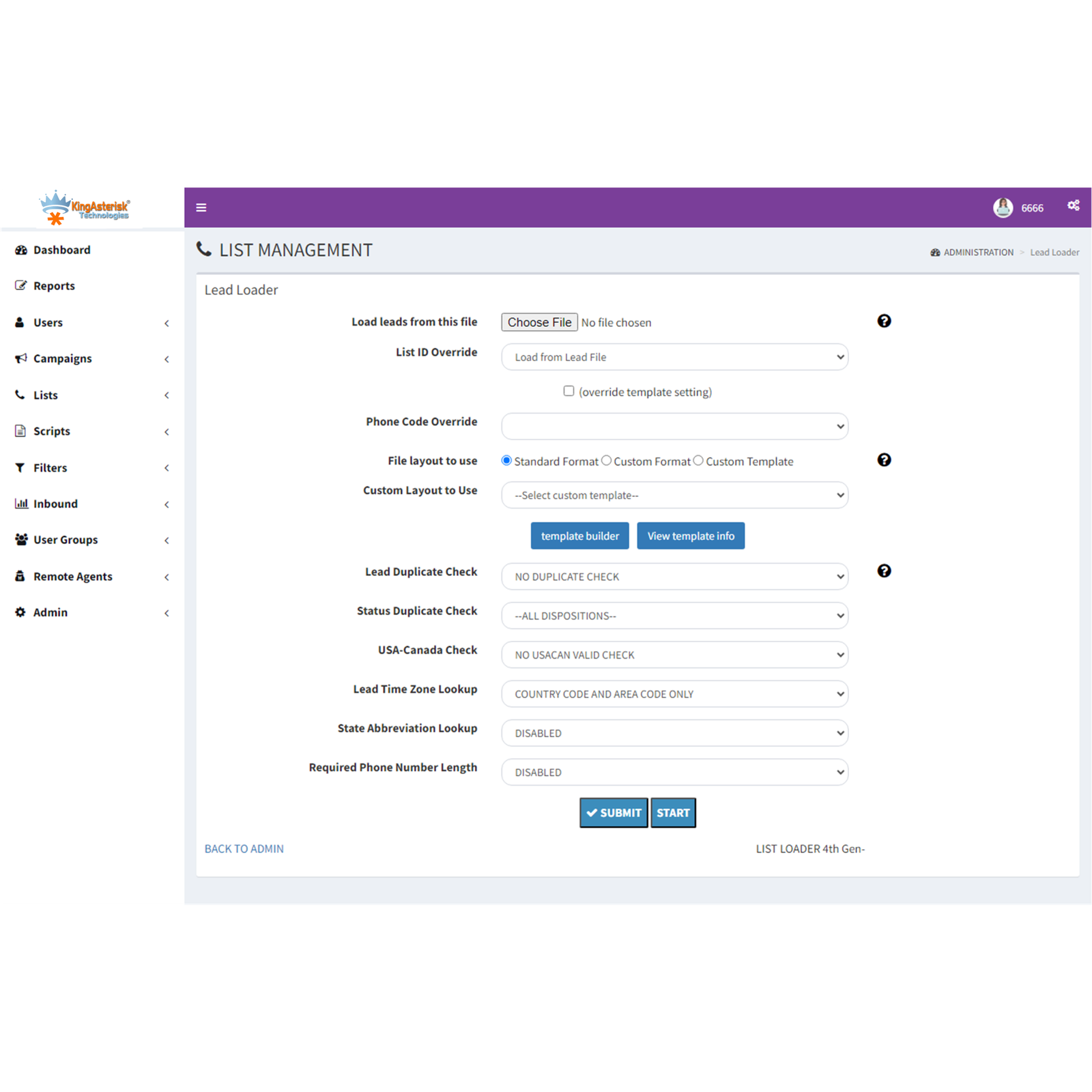 Dialer - Load Leads